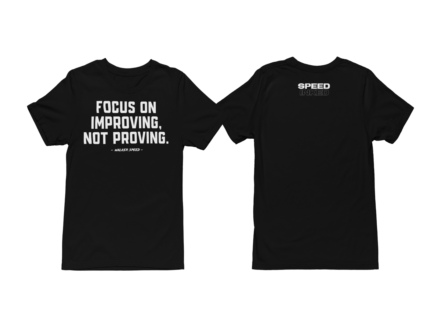Focus On Improving, Not Proving