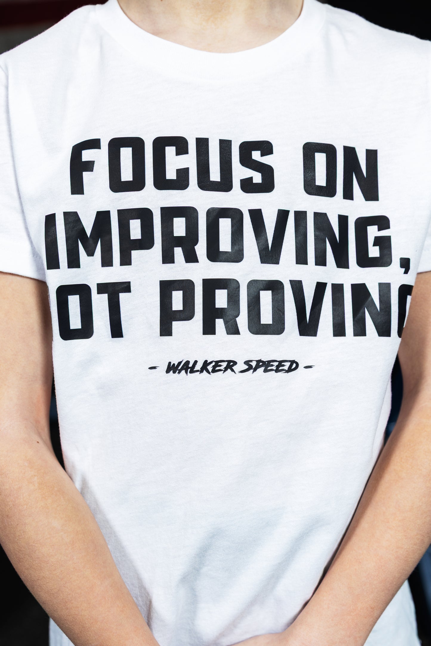 Focus On Improving, Not Proving