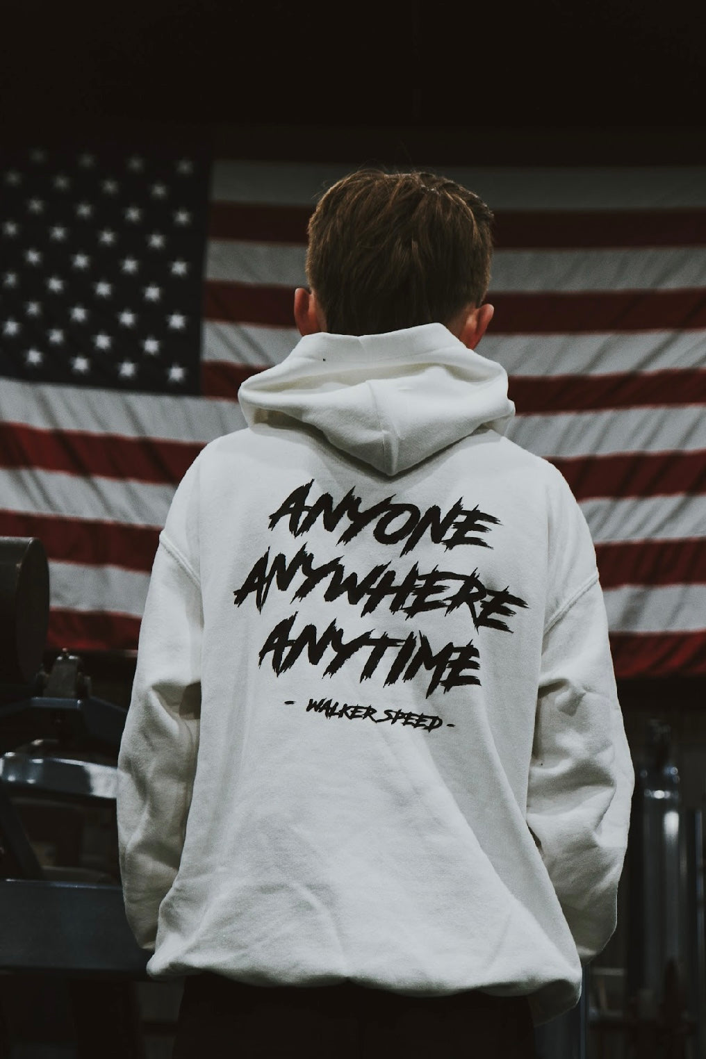 Anyone, Anywhere, Anytime Hoodie