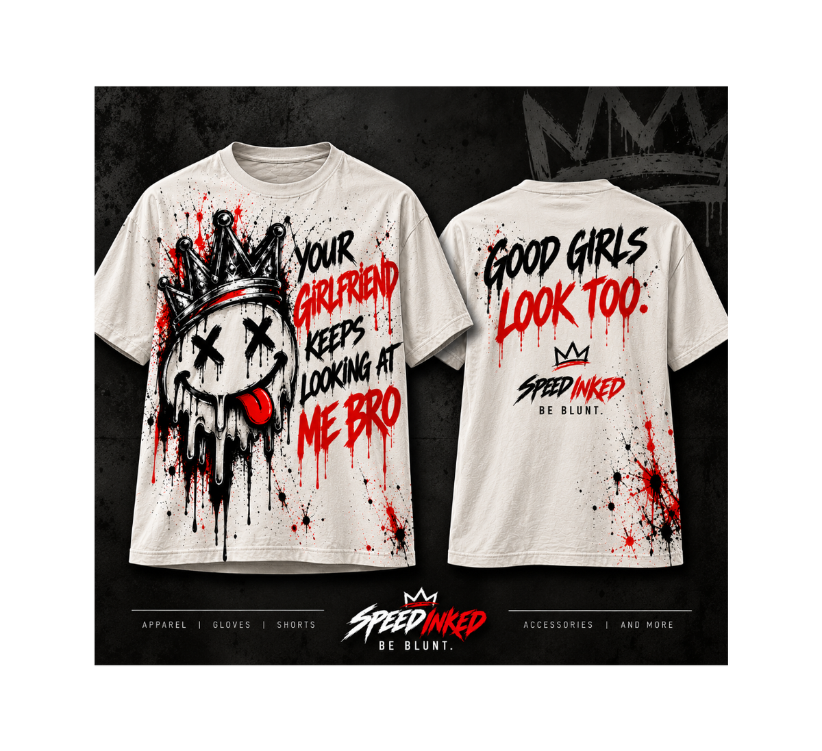 Your Girlfriend Keeps Looking At Me Bro - Redesigned