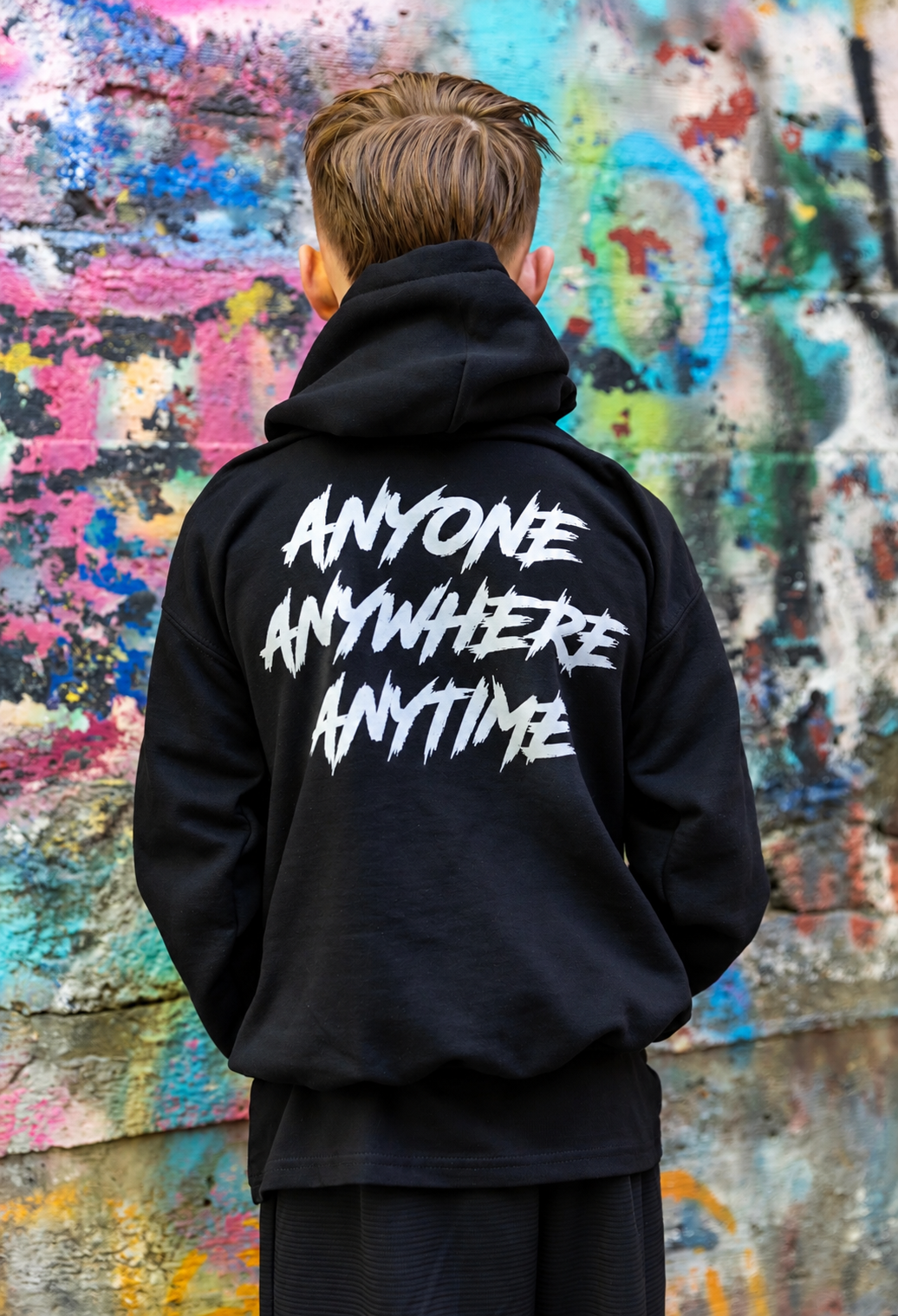 Anyone, Anywhere, Anytime Hoodie