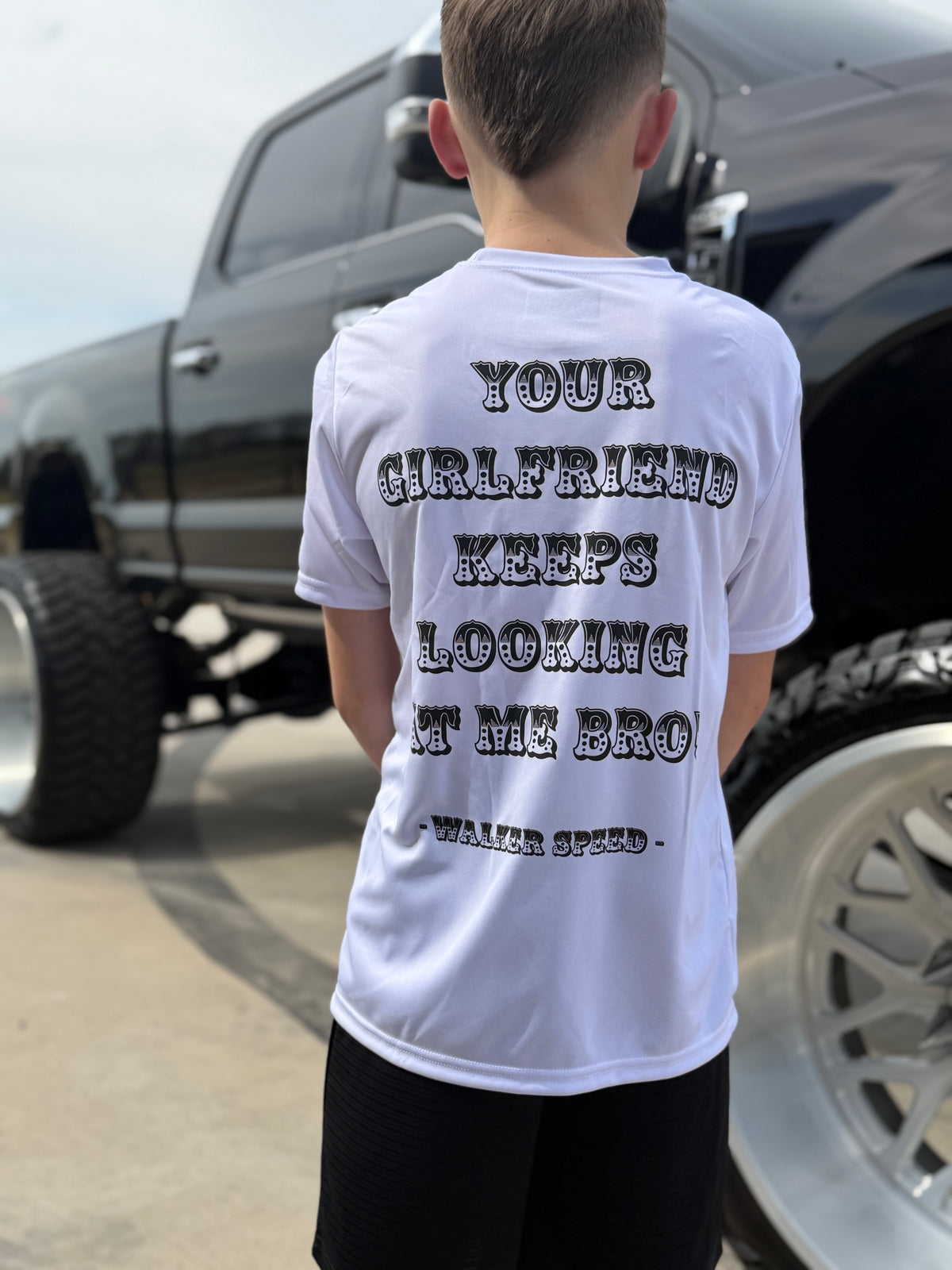 Your Girlfriend Keeps Looking At Me Bro